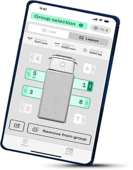 Mobile column lifts HydroLift S4 Tablet DI