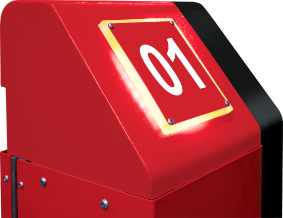 Mobile column lifts HydroLift S4 waiting for connection DI