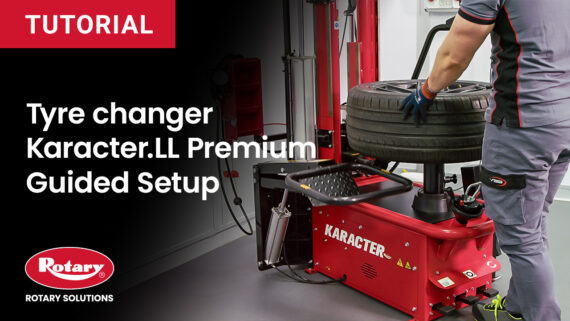 Tyre changer KaracterLL Premium Guided Setup