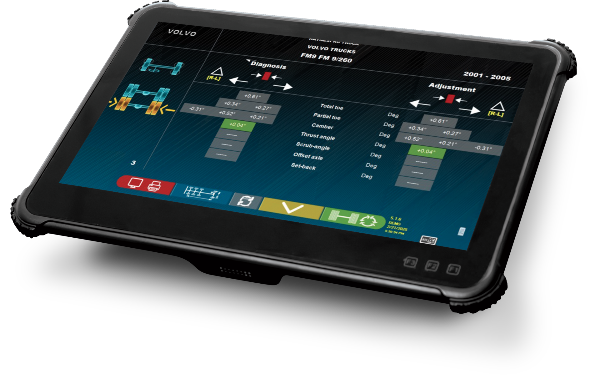 CCD Wheel Aligner Portable RWA5100HDB3 05 DI