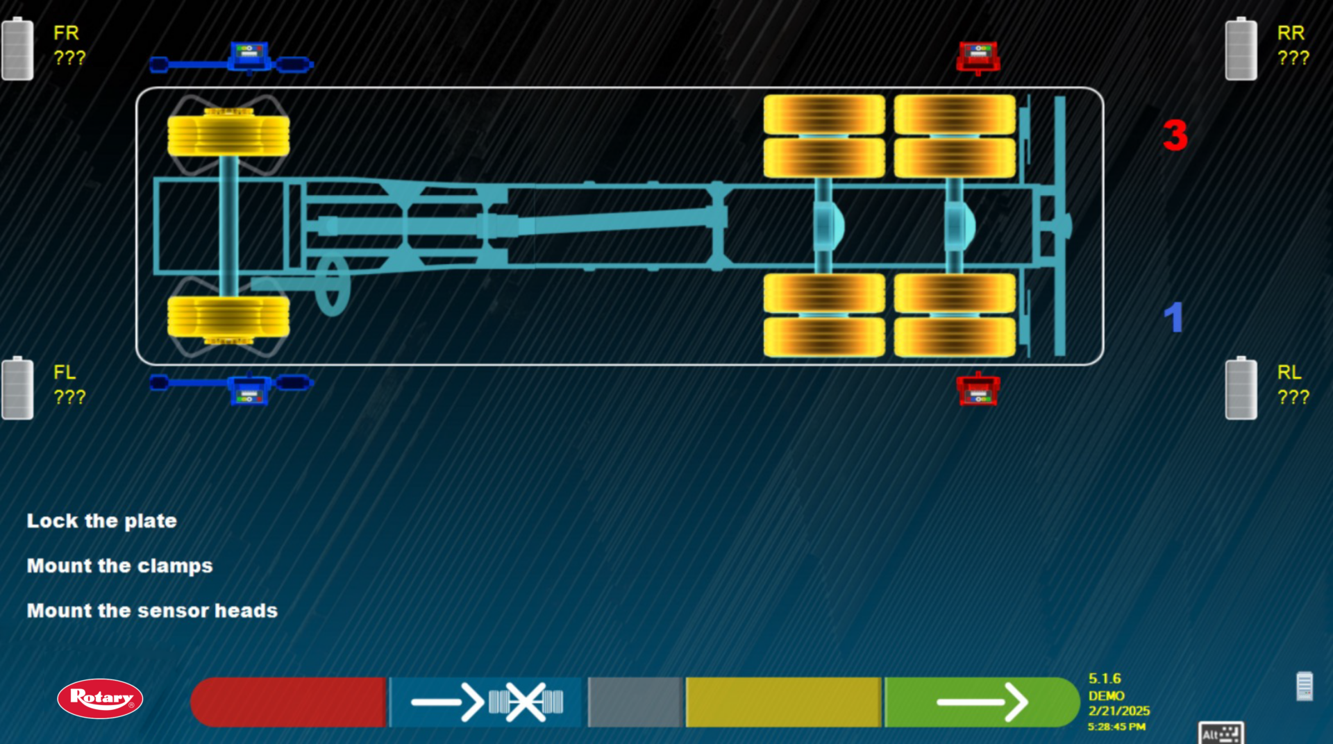 CCD Wheel Aligner Portable RWA5100HDB3 10 DI