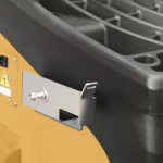 Tape-weight roller support