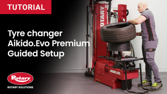 Tyre changer AikidoEvo Premium Guided Setup