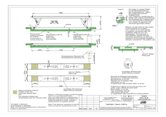Vertical scissor lift ExaLift HDVL 35 90I TD 8584 2022 