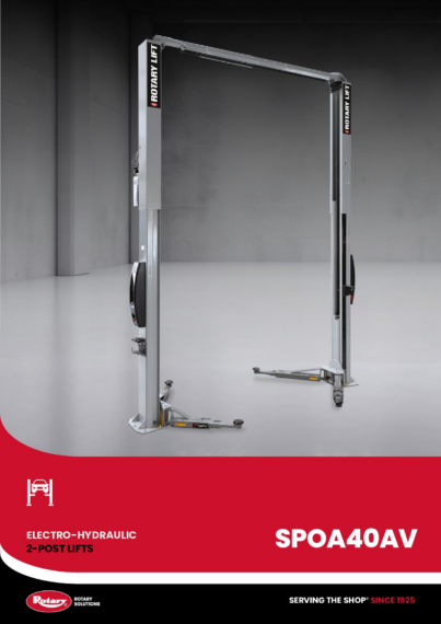 2 Post Lift SPOA40AV BR EN 