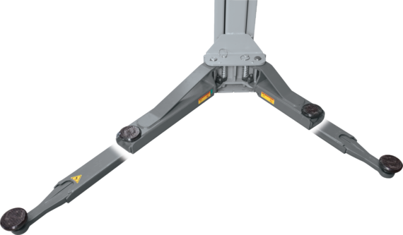 2 Post Lift SPOA40AV arms extend DI