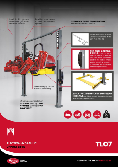 2 Post Lift TLO7 BR EN 2025 