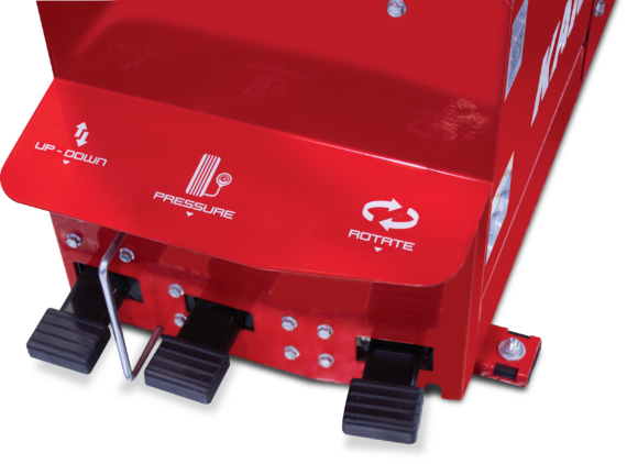 Tyre Changer KaracterEvo Combi Premium pedals MI