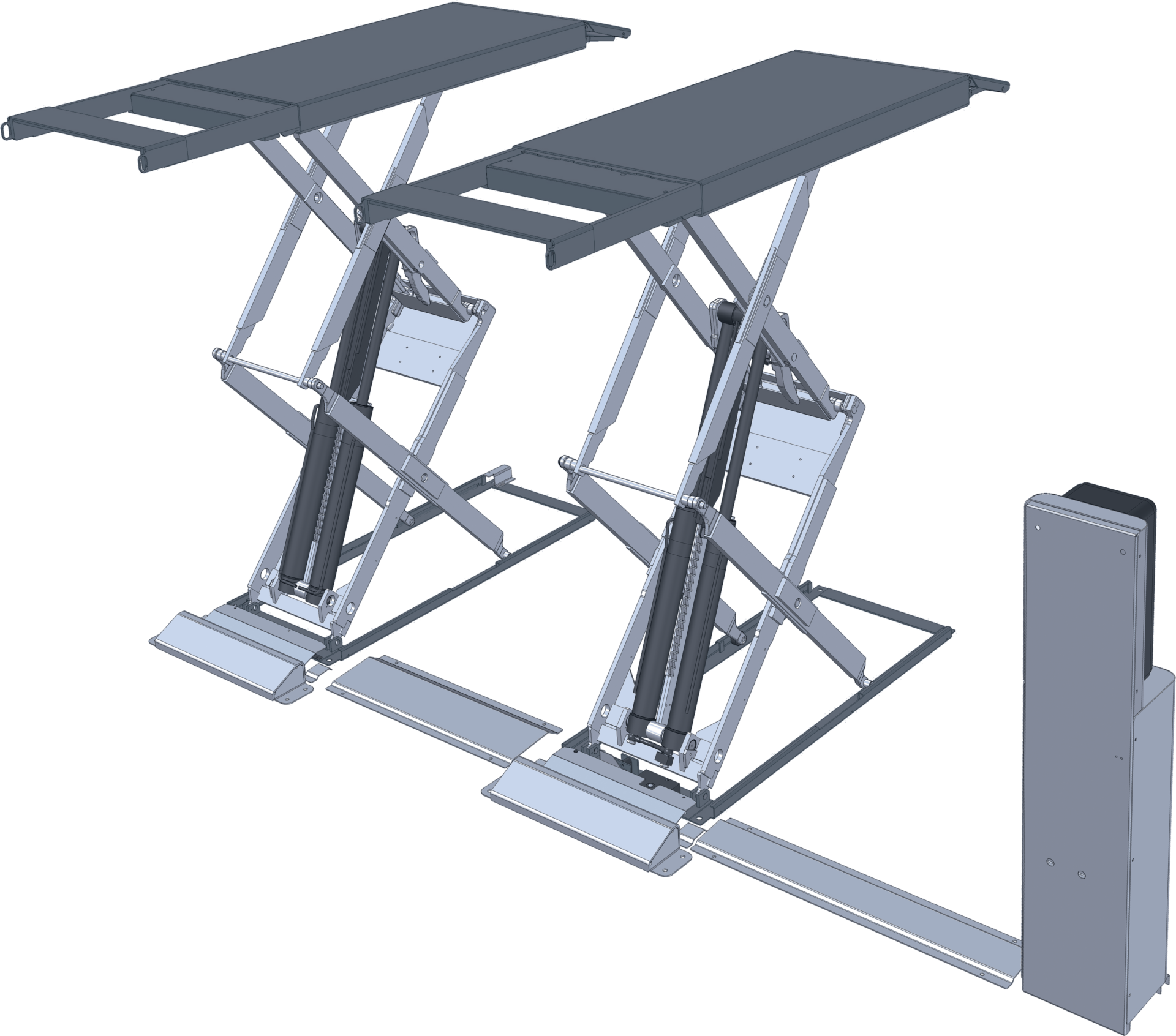 Hose cover 1 m | for surface installation