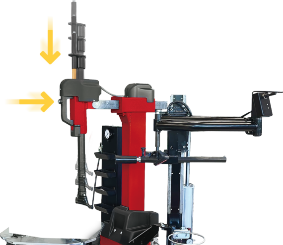 Tyre Changers TS4526 Series pneumatic movement DI