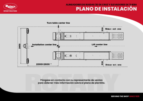 Rotary Floor Plan wheel aligner 3D Tower FY  2025 