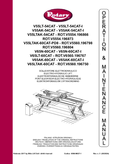 Vertical scissor lift v55v65  0596 m027 1 REV5 deenfrites