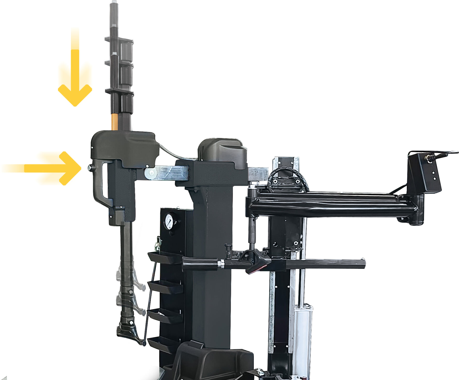 Tyre Changers TS4526 Series pneumatic movement RAL7016 DI